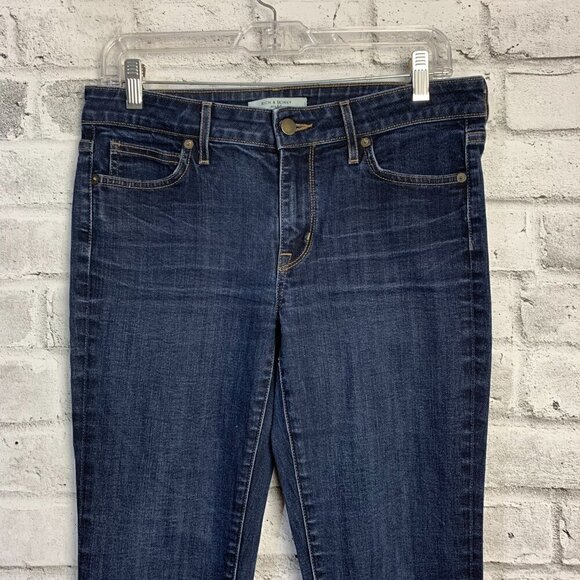 Rich & Skinny Dusty Star Dark Wash Denim Bootcut Long Jeans - Picture 2 of 16